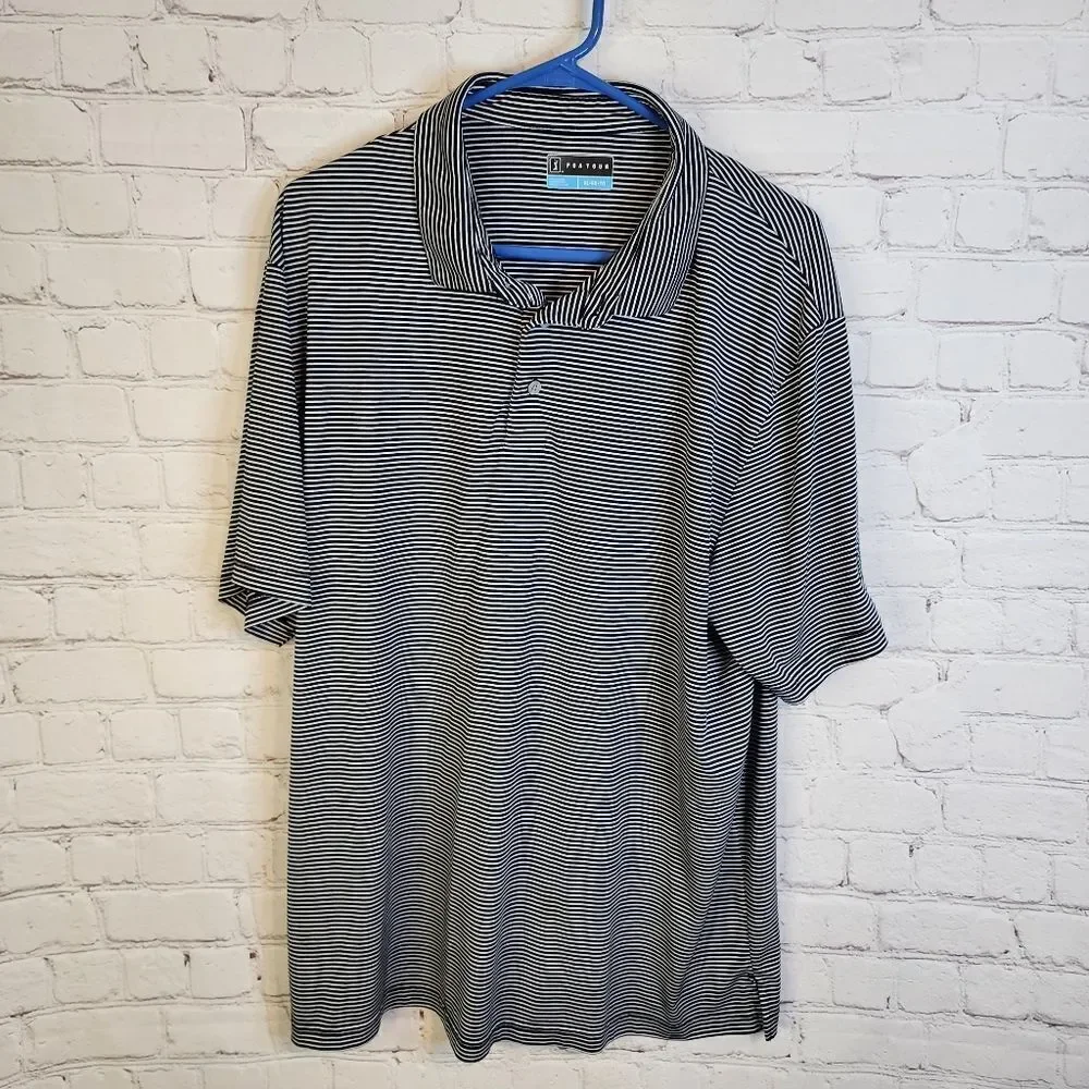 Men's PGA Tour polo shirt, size XL